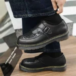 chaussure confortable en daim