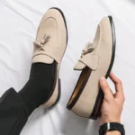Slip-on daim homme