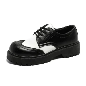 Mocassin homme plateforme classique