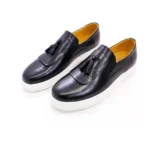mocassin homme à gland