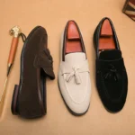 Chaussures à gland élégantes