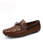 Mocassin cuir homme