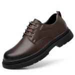 chaussures plateforme cuir homme