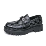 Mocassin plateforme moderne