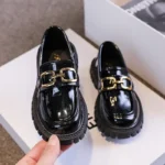 mocassins noirs pour filles