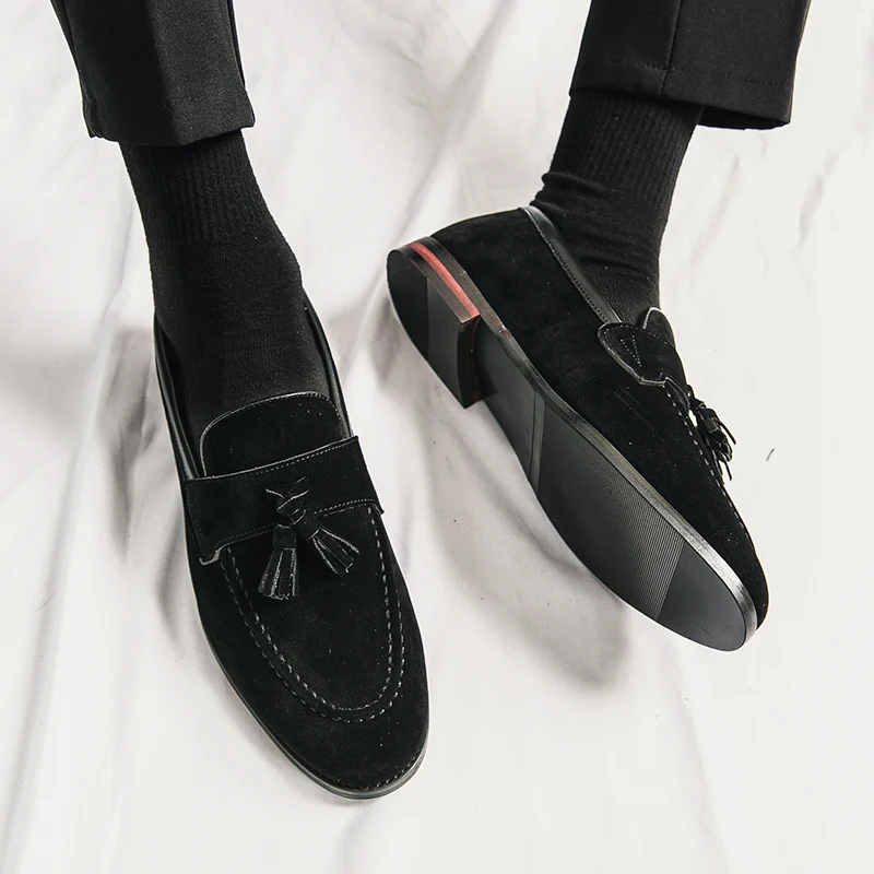 Chaussures casual daim