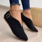 mocassins en toile
