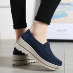 Mocassin sans lacets femme