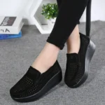 Mocassin bout pointu femme