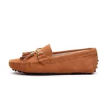 chaussure douillette daim