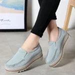 Mocassin femme à enfiler