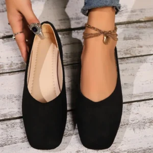 Mocassin femme ballerine - printemps et l'automne